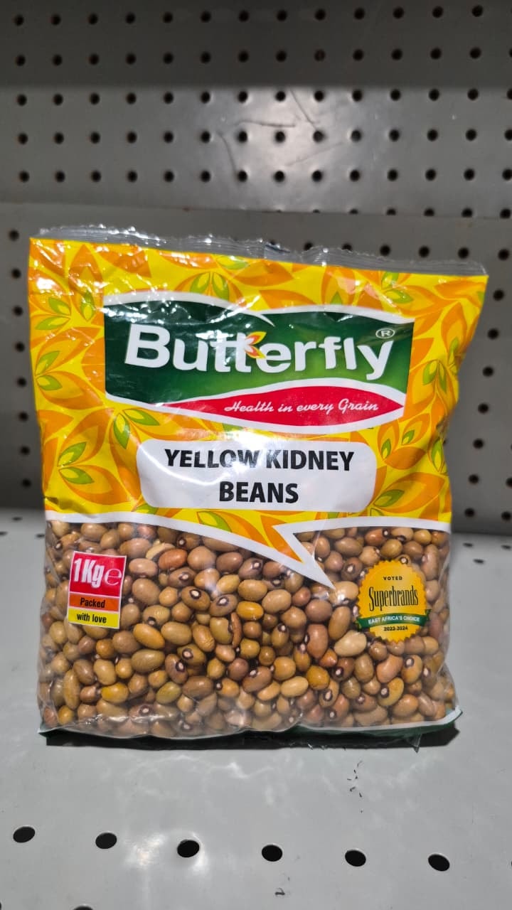 Butterfly Yellow Kidney Beans 1Kg