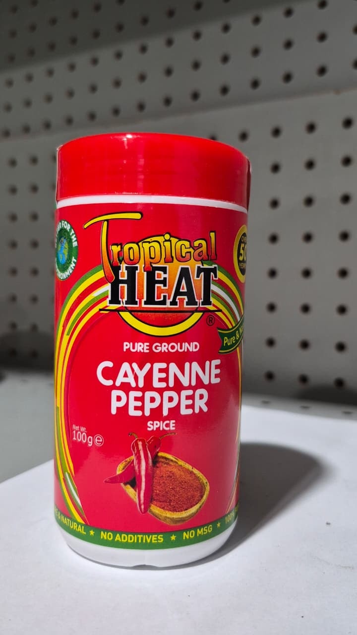 Tropical Heat Cayenne Pepper 100g