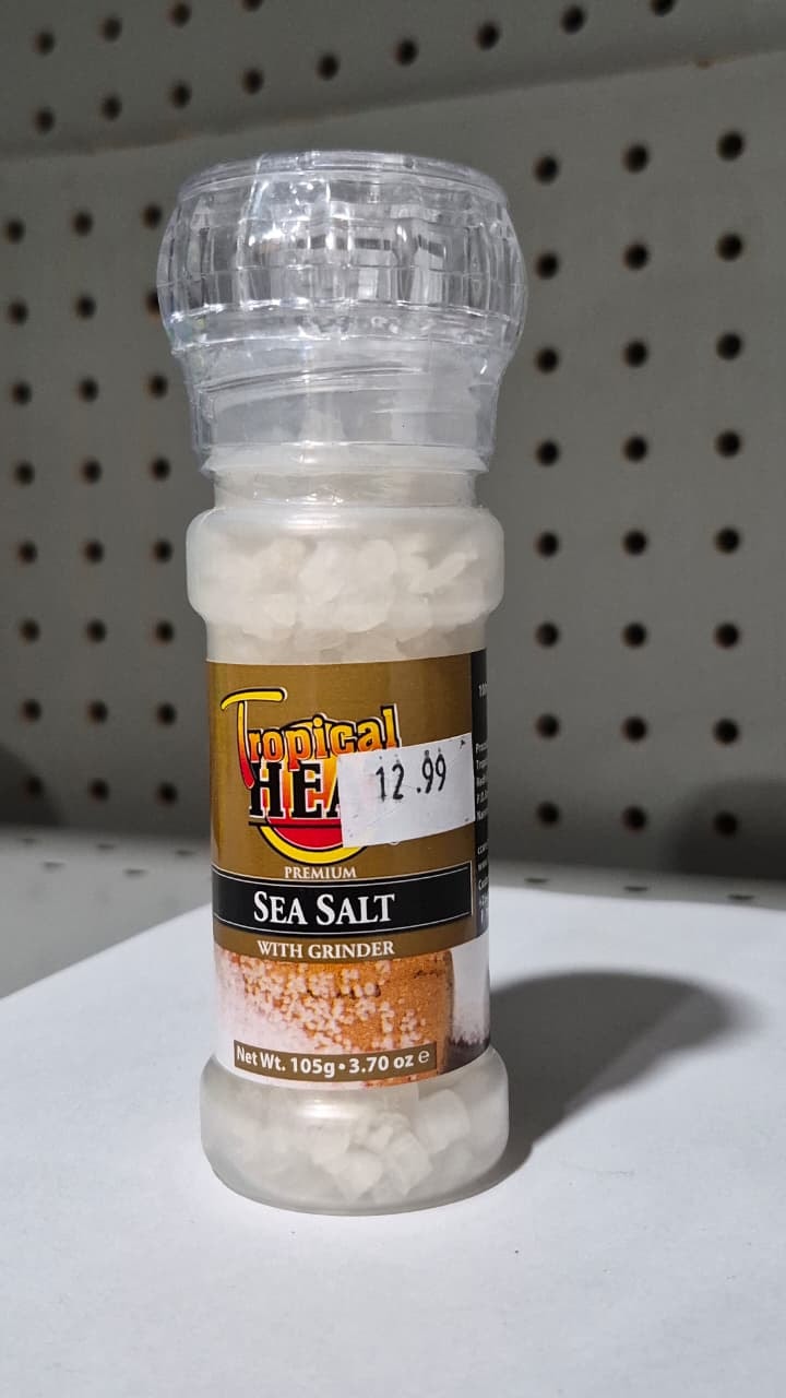 Tropical Heat Sea Salt with Grinder