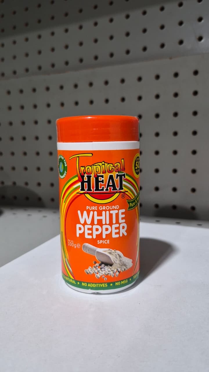 Tropical Heat White Pepper Spice 100g